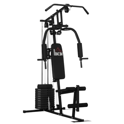 HOMCOM 45kg Multi Gym: Ultimate Full Body Workout