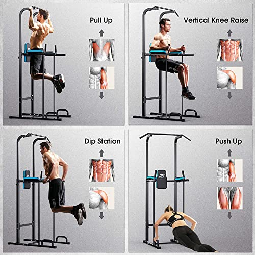 Adjustable Power Tower for Full-Body Home Workouts