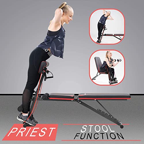 CITYSPORTS Adjustable Workout Bench - Full Body Home Gym