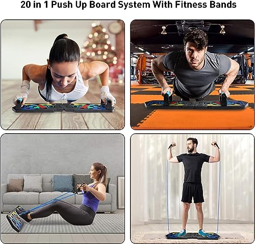 Daxiongmao 20-in-1 Push-Up Board for Home Fitness