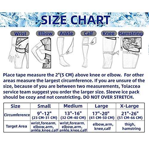 Tolaccea Knee & Elbow Ice Pack - Hot/Cold Therapy