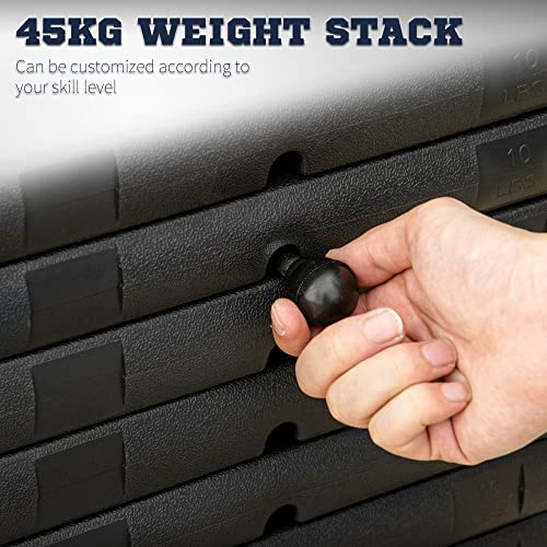 HOMCOM 45kg Multi Gym: Ultimate Full Body Workout