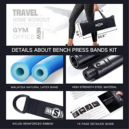 Portable Home Gym Training Set with Bench Press