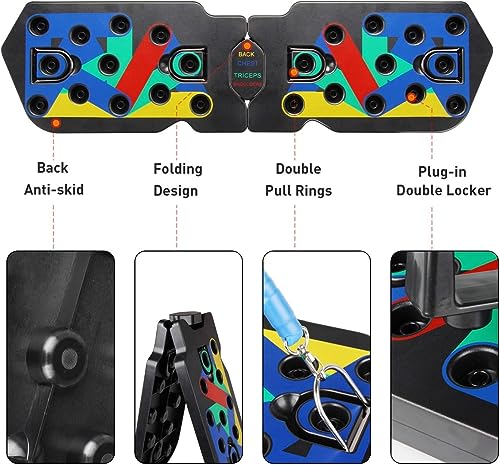 Daxiongmao 20-in-1 Push-Up Board for Home Fitness