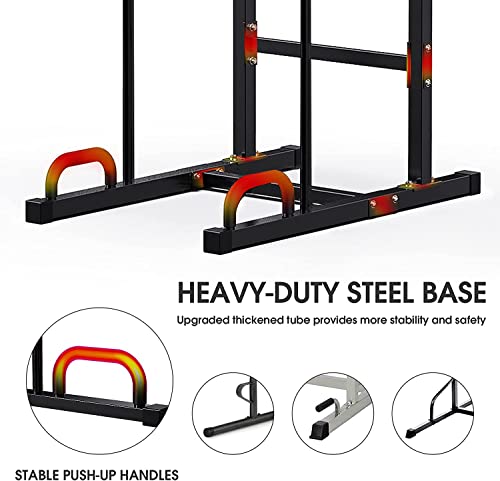 Adjustable Power Tower for Full-Body Home Workouts