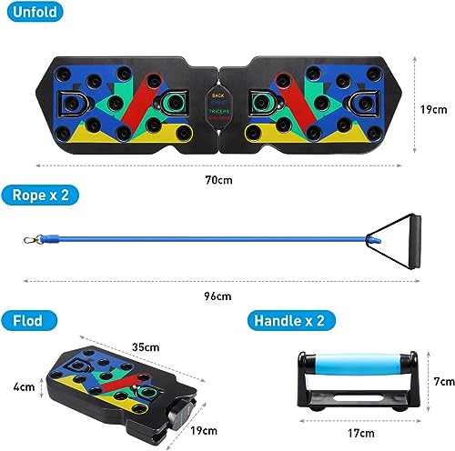 Daxiongmao 20-in-1 Push-Up Board for Home Fitness