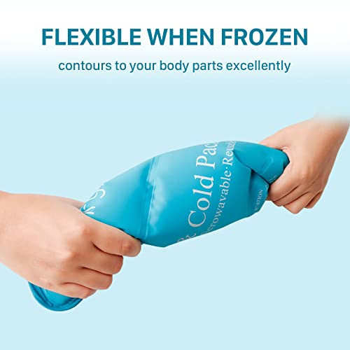 Gel Ice Pack for Injuries, Cold Compression Therapy