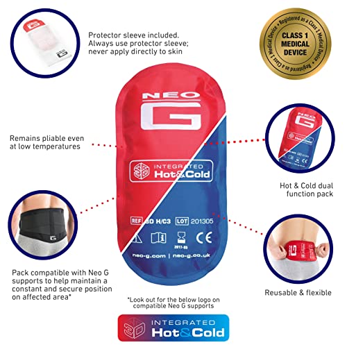 Neo G Therapy Pack - Heat Ice Packs for Injuries, Pain