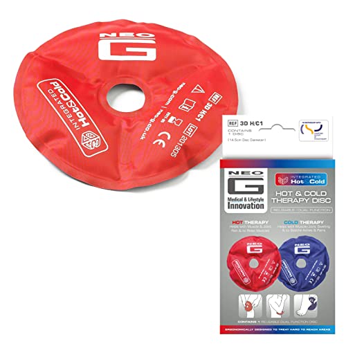 Flexible Neo G Hot/Cold Therapy Disc for Pain & Injuries