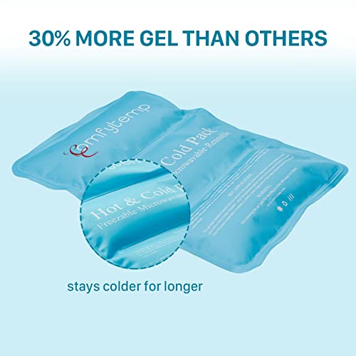 Gel Ice Pack for Injuries, Cold Compression Therapy