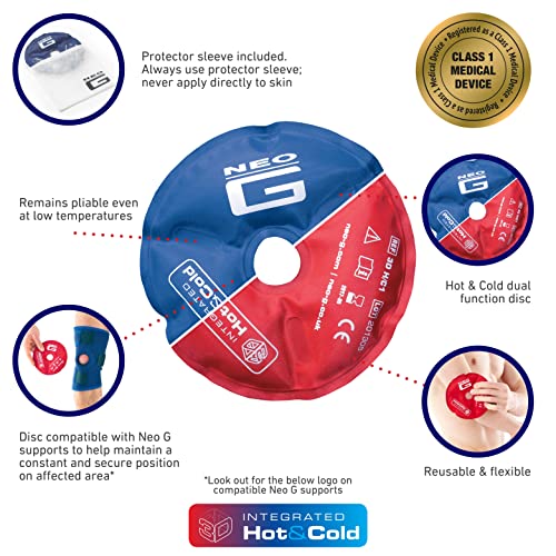 Flexible Neo G Hot/Cold Therapy Disc for Pain & Injuries