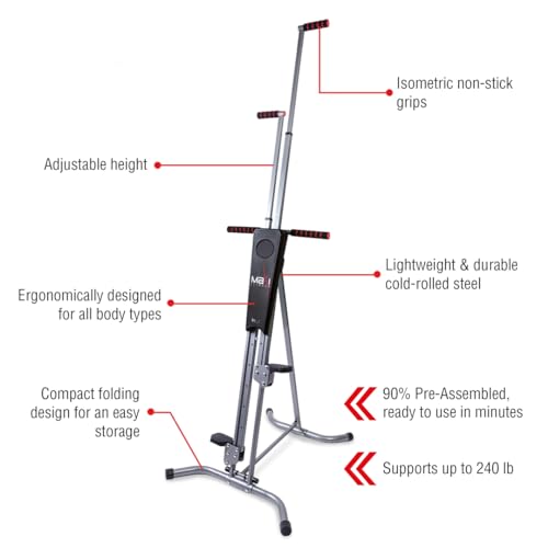 Maxi Climber Vertical Climbing Cardio Exercise Machine