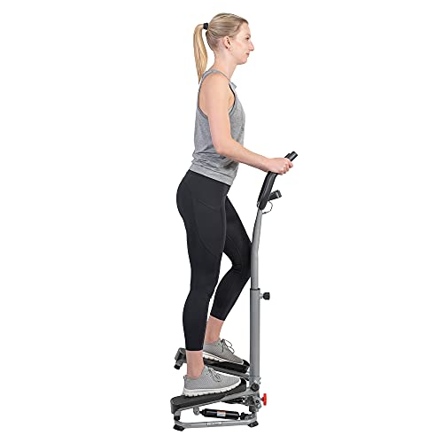 Sunny Twister Stepper Machine: Height Adjustable, LCD Monitor