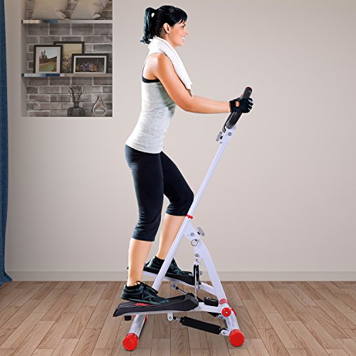 Foldable Step Machine with LCD Display - Home Fitness