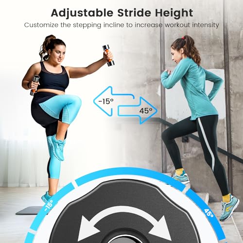 Sportsroyals Stair Stepper & Resistance Band, Full Body Workout