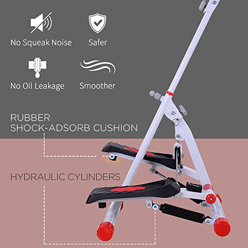 Foldable Step Machine with LCD Display - Home Fitness