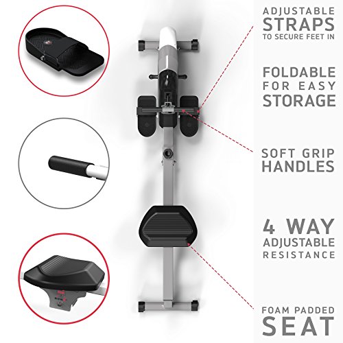 Premium Rowing Machine for Home Fitness Cardio Workout