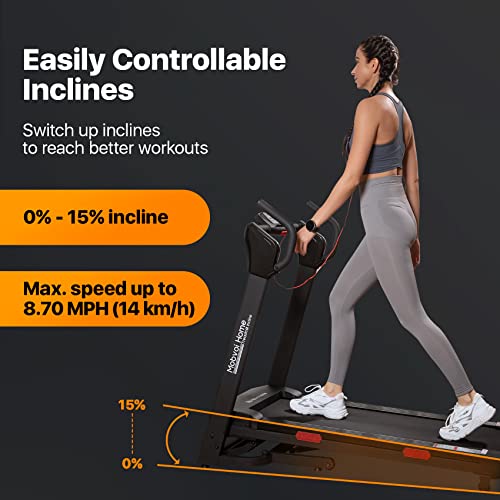 Mobvoi 3HP Folding Treadmill - Bluetooth Incline