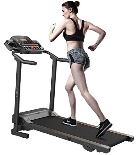 Motorized Electric Treadmill - Incline & Foldable Home Fitness