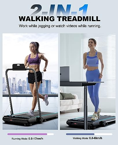 Foldable Treadmill with Powerful Motor and App Control