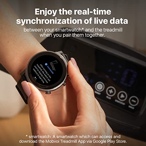 Mobvoi 3HP Folding Treadmill - Bluetooth Incline