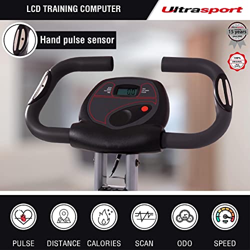 Foldable Ultrasport F-Bike Trainer with Adjustable Resistance
