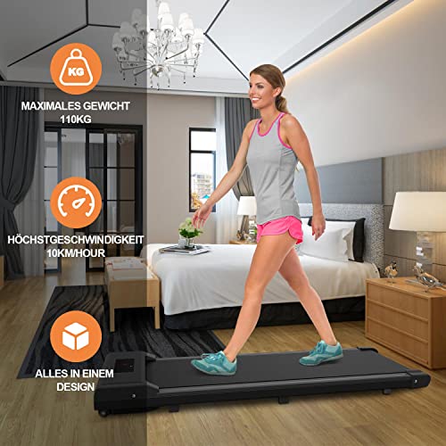Slim Electric Treadmill for Home/Office Fitness