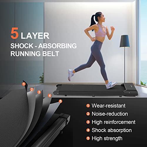 Slim Electric Treadmill for Home/Office Fitness