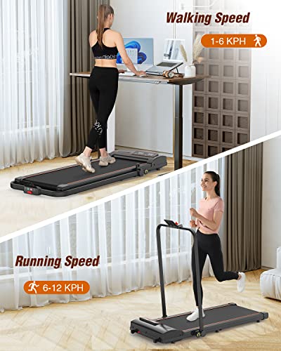 2.5HP Portable Folding Treadmill for Home Fitness