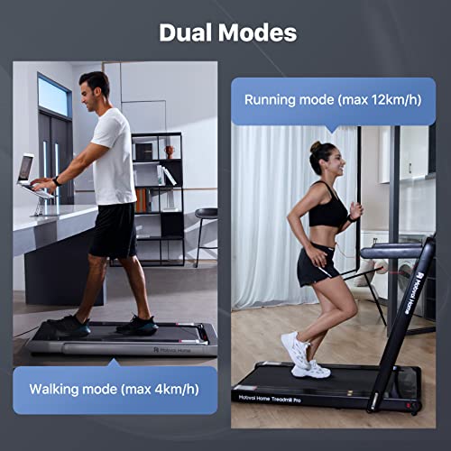 Compact Foldable Treadmill with Smartwatch Compatibility
