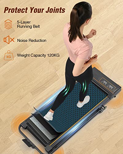 2.5HP Portable Folding Treadmill for Home Fitness