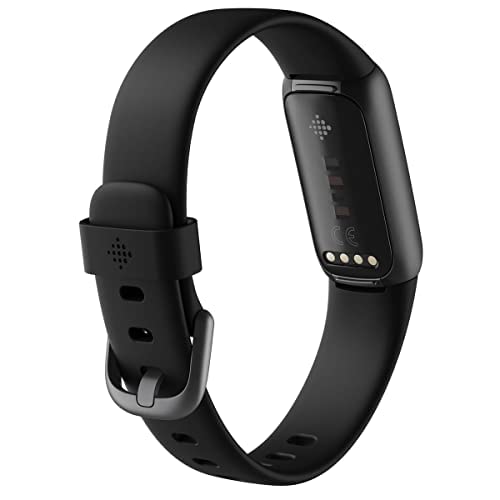 Fitbit Luxe Activity Tracker: Long Battery, Stress Management, Black