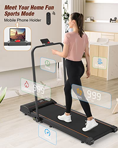 2.5HP Portable Folding Treadmill for Home Fitness