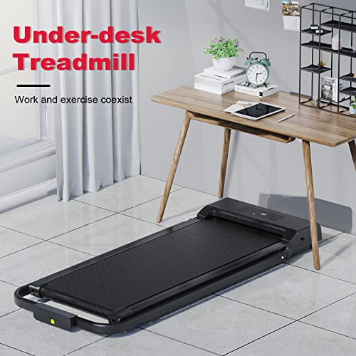 Folding Treadmill, Adjustable Speeds, Home Cardio Exercise