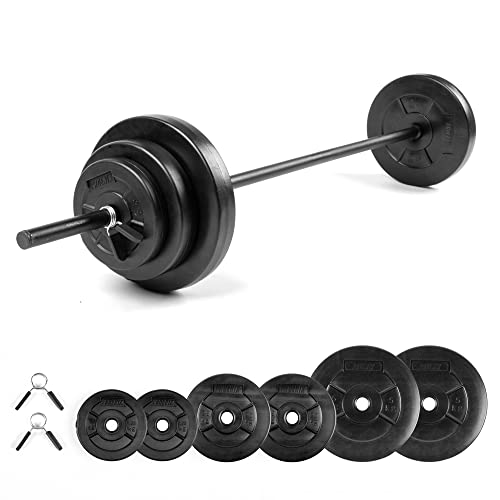 20kg Adjustable Barbell Set for Home & Gym