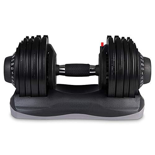 MuscleSquad Adjustable Dumbbells - 5kg to 32.5kg