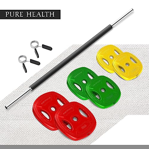 Adjustable Barbell Weights Set - Ideal Home Fitness