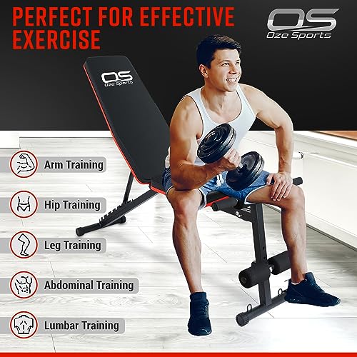 Foldable Weight Bench - Full Body Workout Equipment