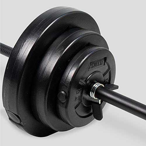 20kg Adjustable Barbell Set for Home & Gym