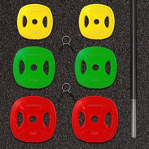 Adjustable Barbell Weights Set - Ideal Home Fitness