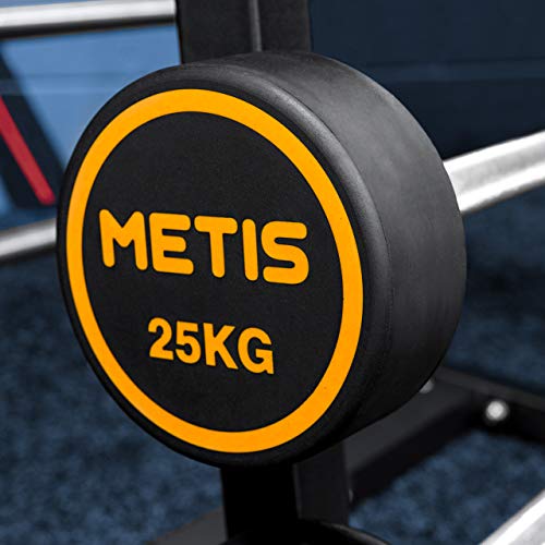 METIS 10kg-30kg Rubber Barbell Weights Set