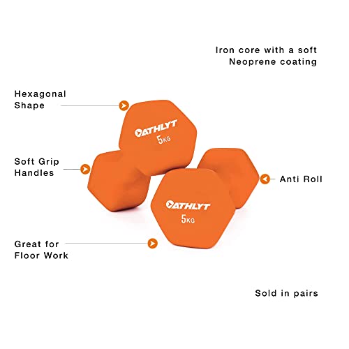 Athlyt Neoprene Dumbbell Set