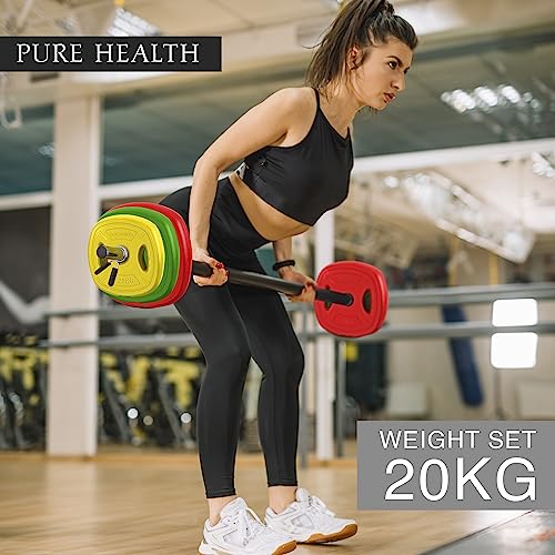 Adjustable Barbell Weights Set - Ideal Home Fitness