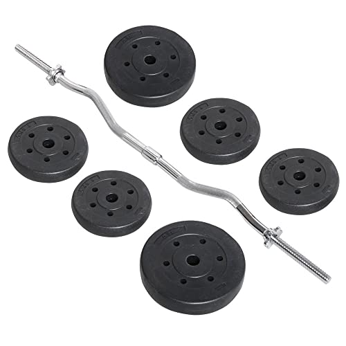 Adjustable 25KG Home Gym Barbell Set