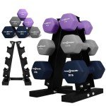 Steel Dumbbell Rack Holder for Home Gym