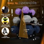 Steel Dumbbell Rack Holder for Home Gym