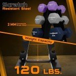 Steel Dumbbell Rack Holder for Home Gym