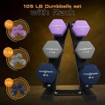 Steel Dumbbell Rack Holder for Home Gym
