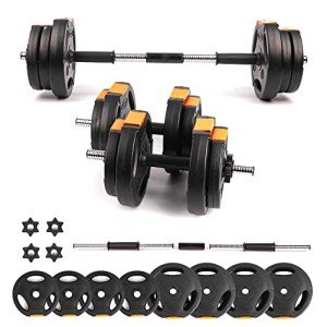 Phoenix Fitness 15kg Vinyl Dumbbell Set