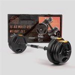 Phoenix Fitness 15kg Vinyl Dumbbell Set